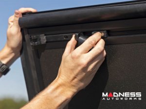 Ford F-150 Bed Cover - Tri-Fold - Flip Up - Hard Cover - 5'7" Bed - 2021-Up Ford F-150 Bed Cover - Tri-Fold - Flip Up - Hard Cover - 5'7" Bed - 2021-Up